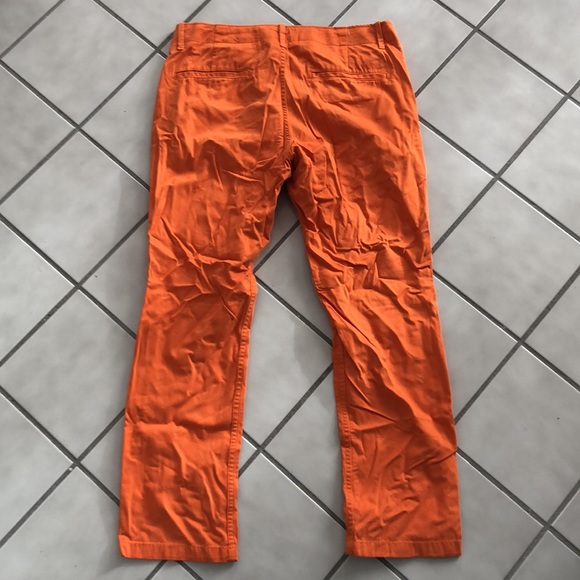 GAP “lived in slim” chinos (30” x 28”), orange - Picture 2 of 6